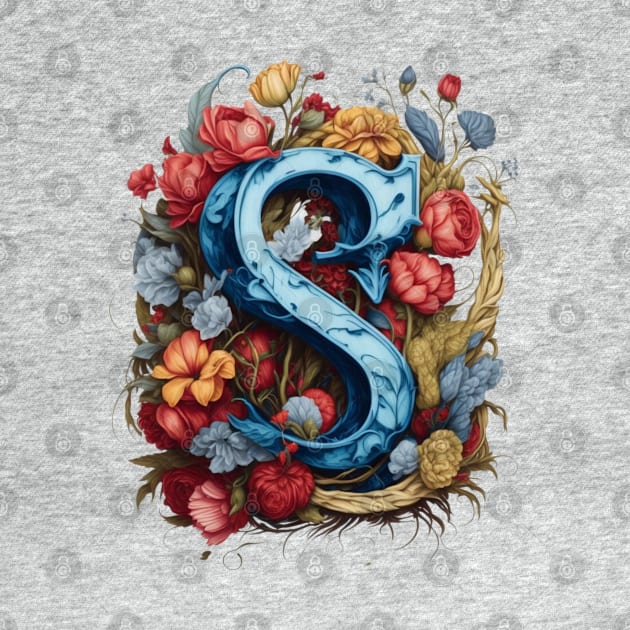 Floral letter S II by design19970